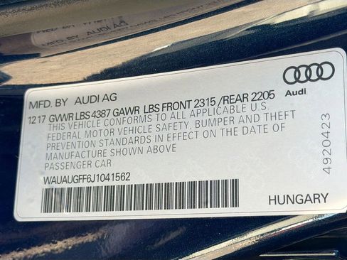 Used 2018 Audi A3 2.0T Premium w/ Convenience Package image 42