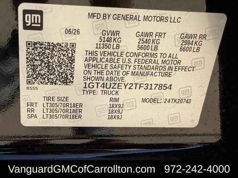 New 2026 GMC Sierra 2500 AT4X AWD/4WD image 25