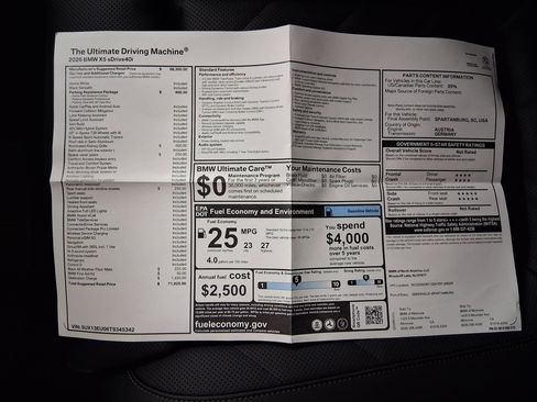 New 2026 BMW X5 sDrive40i w/ Parking Assistance Package image 32