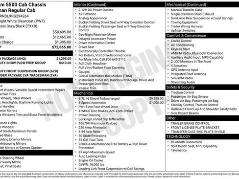 New 2024 RAM 5500 Tradesman w/ Max Tow Package image 4
