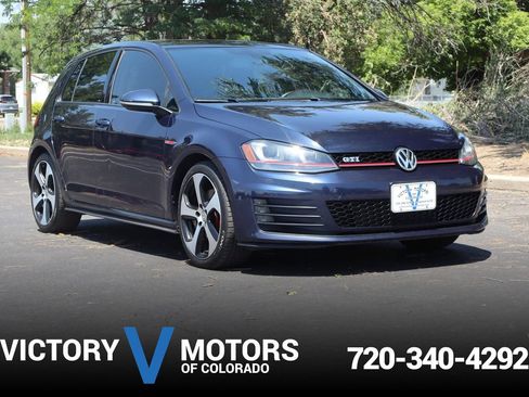 Used 2015 Volkswagen GTI Autobahn w/ Lighting Package (SEL) FWD image 1