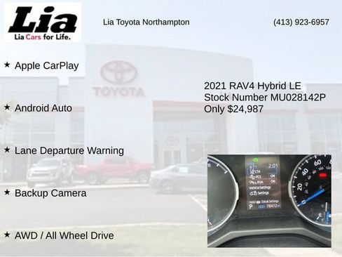 Used 2021 Toyota RAV4 LE AWD/4WD image 7
