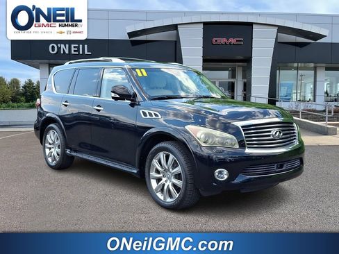 Used 2011 INFINITI QX56 4WD w/ Deluxe Touring Pkg image 1
