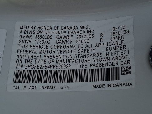 Used 2023 Honda Civic Sport image 24