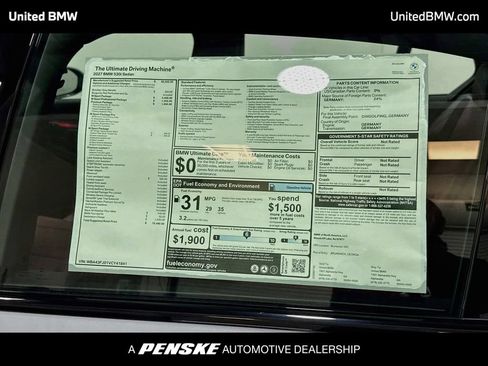 New 2027 BMW 530i w/ M Sport Package RWD image 15
