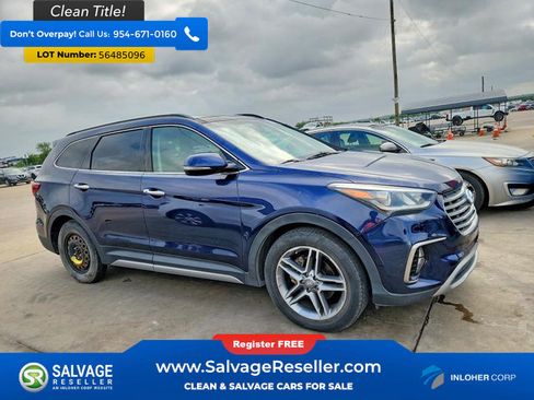 Used 2017 Hyundai Santa Fe Limited AWD/4WD image 5