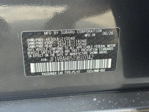 New 2026 Subaru WRX AWD/4WD image 31