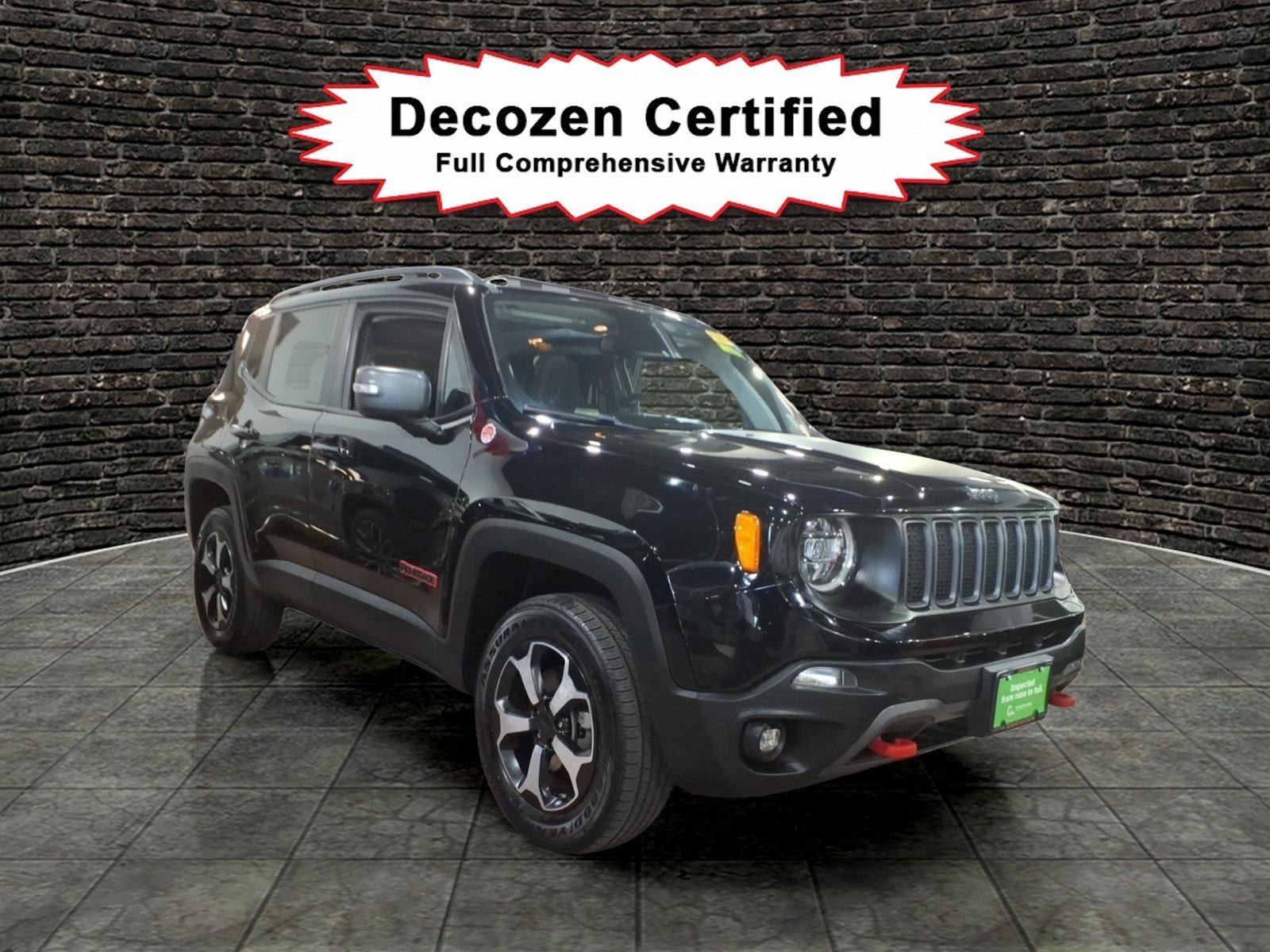 Certified 2019 Jeep Renegade Trailhawk w/ UConnect 8.4 Nav Group AWD/4WD image 1