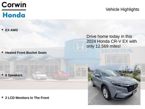 Used 2024 Honda CR-V EX image 6