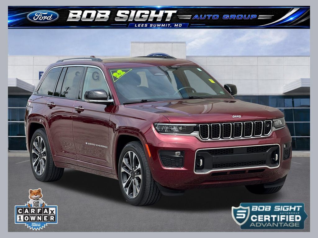 Used 2022 Jeep Grand Cherokee Overland w/ Adv Protech Group III AWD/4WD 360° Tour