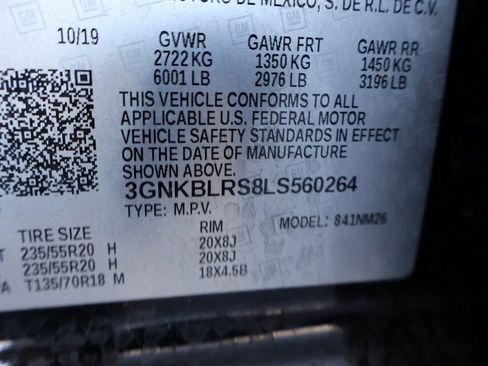 Used 2020 Chevrolet Blazer Premier w/ LPO, Black Grille Bar Package image 35