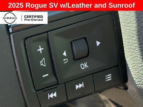 Certified 2025 Nissan Rogue SV w/ SV Premium Package FWD image 21