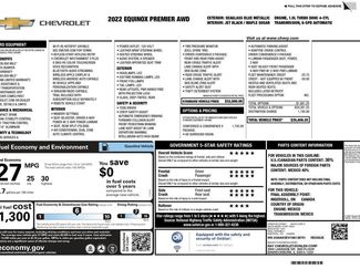 Used 2022 Chevrolet Equinox Premier video 3