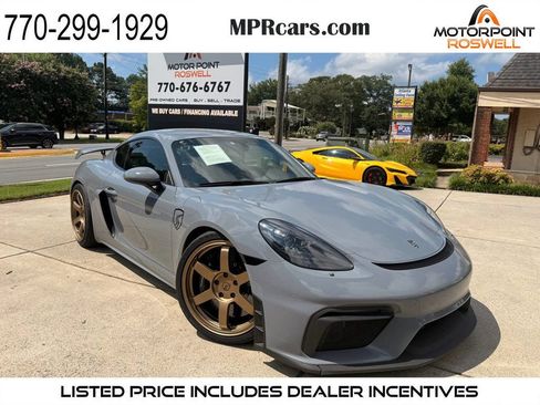 Used 2023 Porsche 718 Cayman GT4 RWD image 1