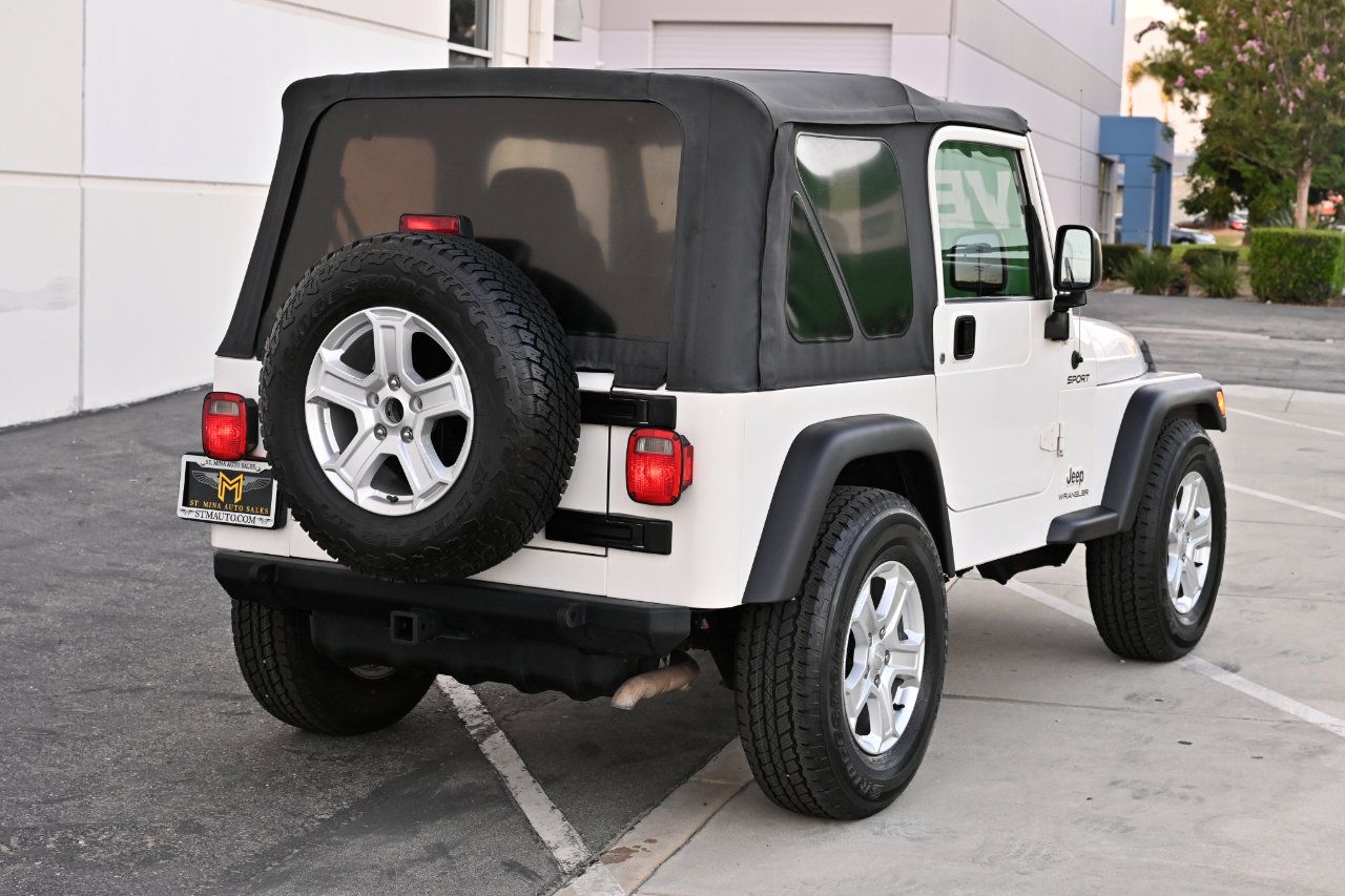 Used 2005 Jeep Wrangler Sport AWD/4WD image 7