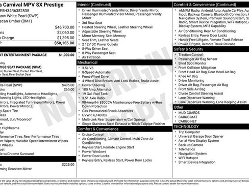 Used 2024 Kia Carnival SX Prestige image 47
