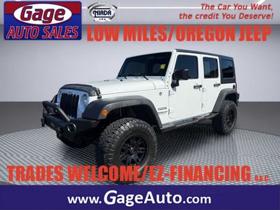 Used 2017 Jeep Wrangler Unlimited Sport w/ Quick Order Package 24S