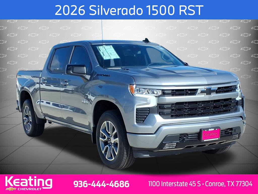 New 2026 Chevrolet Silverado 1500 RST w/ LPO, Dark Essentials Package RWD image 1