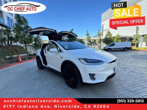 Used 2019 Tesla Model X 75D AWD/4WD image 1