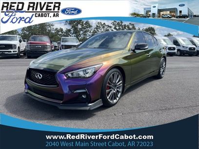 Used 2021 INFINITI Q50 Red Sport 400 w/ Carbon Fiber Package