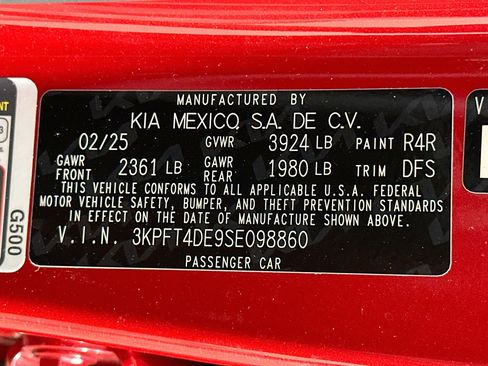Used 2025 Kia K4 FWD image 12