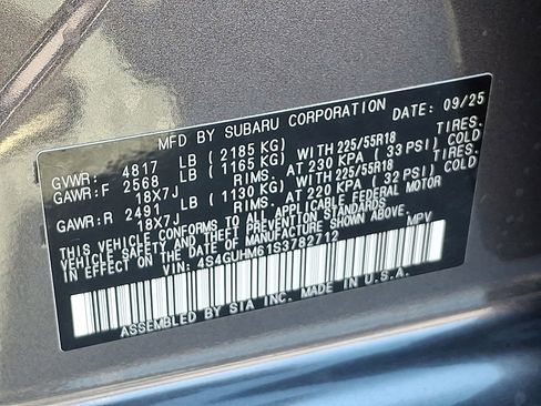 New 2025 Subaru Crosstrek 2.5i Limited image 22