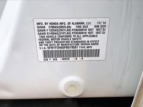 Used 2015 Honda Pilot EX-L image 29