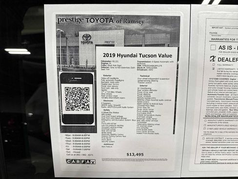 Used 2019 Hyundai Tucson Value image 13