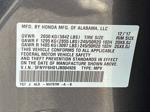 Used 2018 Honda Pilot Elite image 25