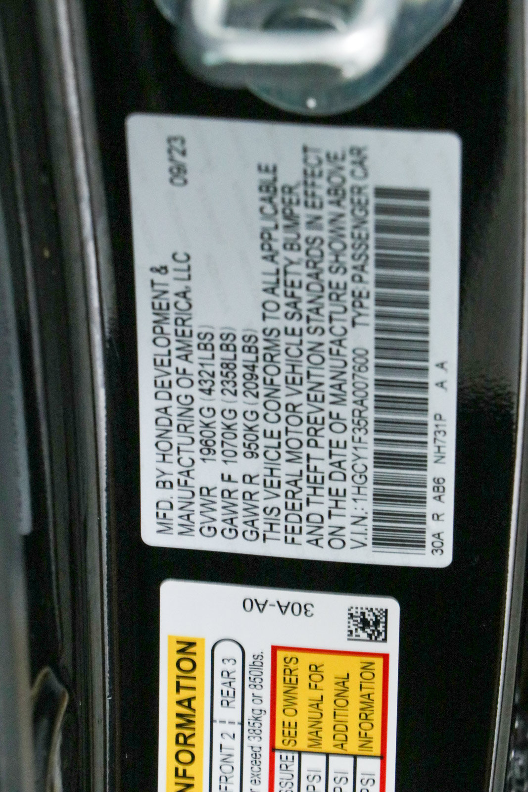 Used 2024 Honda Accord EX image 31