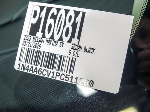 Used 2023 Nissan Maxima SV w/ Floor Mat Group FWD image 32