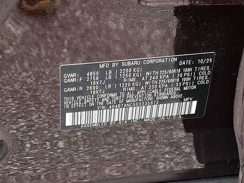Certified 2025 Subaru Outback Limited AWD/4WD image 26