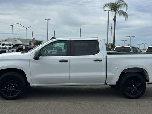 Used 2023 Chevrolet Silverado 1500 Custom w/ LPO, Dark Essentials Package RWD image 7
