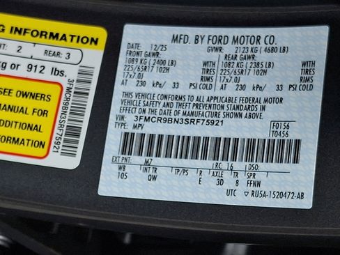 Used 2025 Ford Bronco Sport Big Bend AWD/4WD image 28