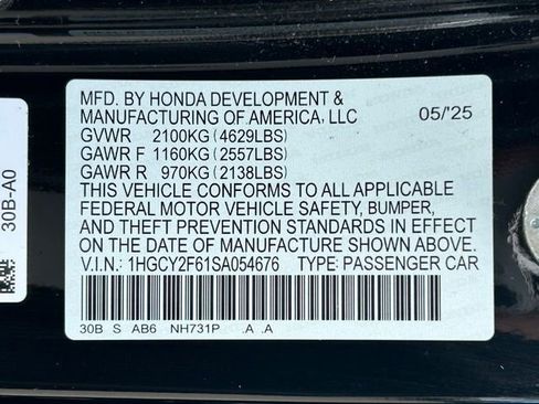 Used 2025 Honda Accord EX-L image 16