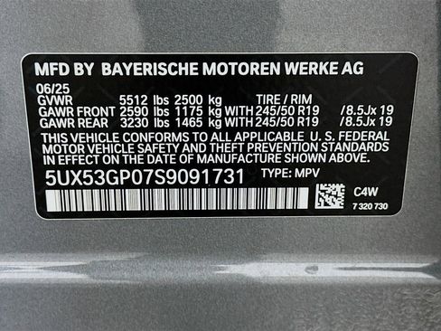 Used 2025 BMW X3 xDrive30 w/ Convenience Package AWD/4WD image 31