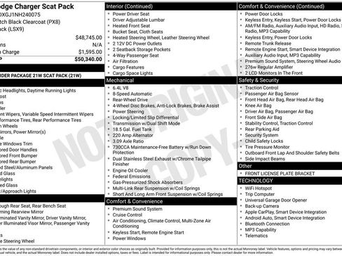 Used 2022 Dodge Charger Scat Pack RWD image 31