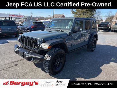 Certified 2025 Jeep Wrangler Unlimited Sport S 4xe