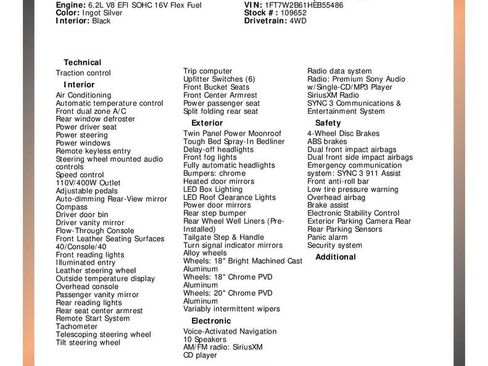 Used 2017 Ford F250 Lariat w/ Lariat Ultimate Package image 33