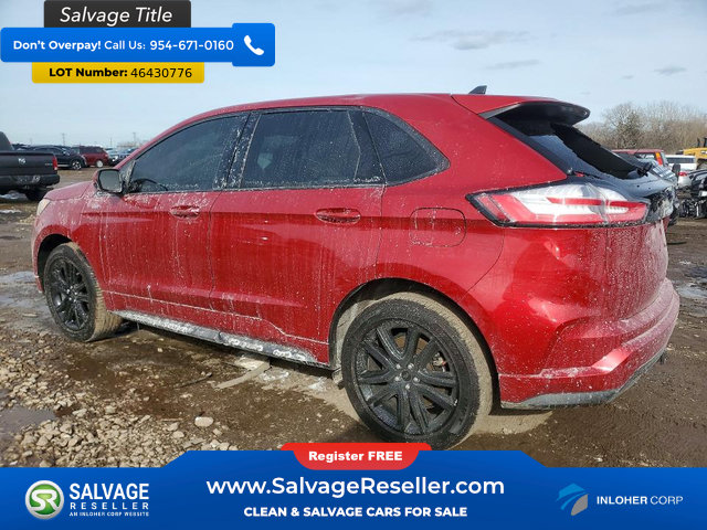 Used 2022 Ford Edge ST-Line w/ Class II Trailer Tow Package AWD/4WD image 3