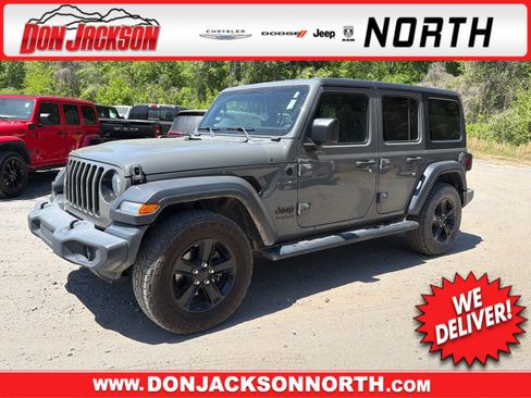 Used 2021 Jeep Wrangler Unlimited Sport image 1