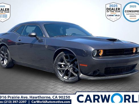 Used 2023 Dodge Challenger GT w/ Blacktop Package RWD image 1