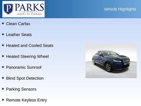 Used 2021 Lincoln Nautilus Reserve w/ Cargo Utility Package FWD image 4
