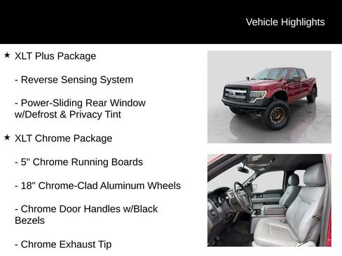 Used 2014 Ford F150 XLT w/ Equipment Group 302A Luxury AWD/4WD image 21
