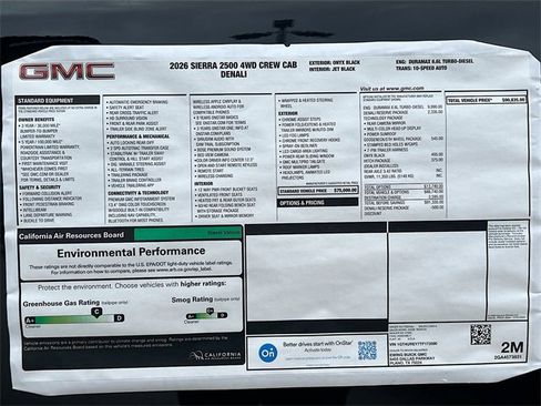 New 2026 GMC Sierra 2500 Denali w/ Denali Reserve Package image 21