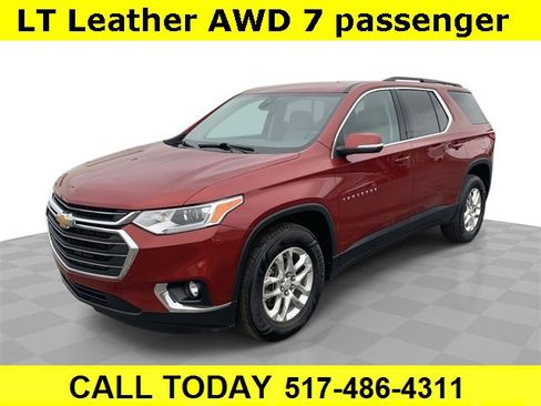 Certified 2021 Chevrolet Traverse LT image 1