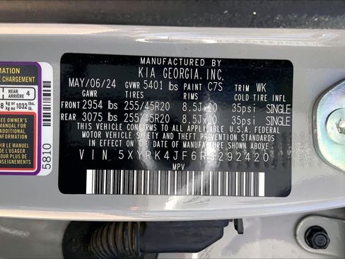 Used 2024 Kia Sorento SX FWD image 31