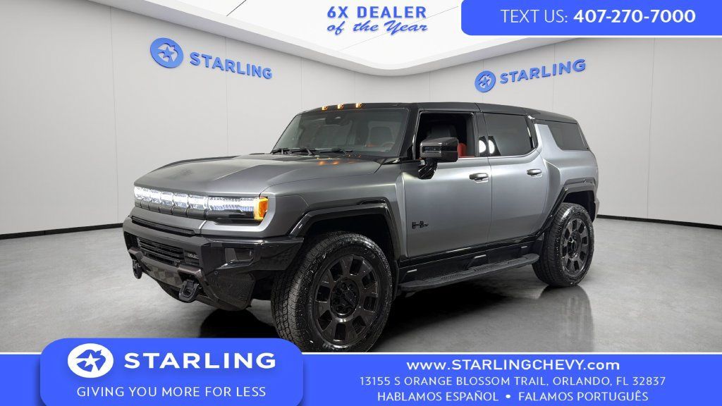 Certified 2026 GMC Hummer EV 3X w/ Carbon Fiber Edition Package AWD/4WD image 1
