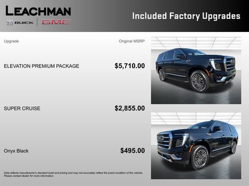 New 2026 GMC Yukon Elevation w/ Elevation Premium Package AWD/4WD image 4