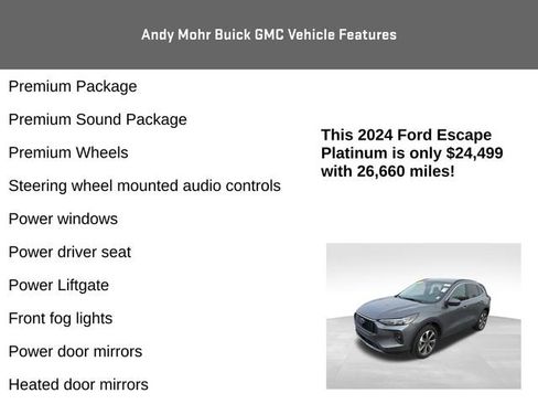 Used 2024 Ford Escape Platinum image 8